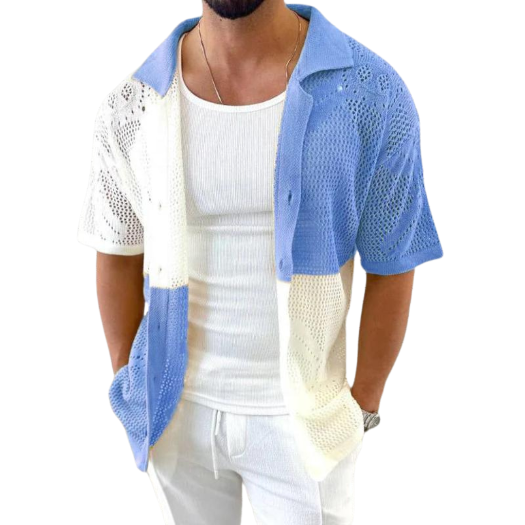 Camisa de Punto Malla Cascade