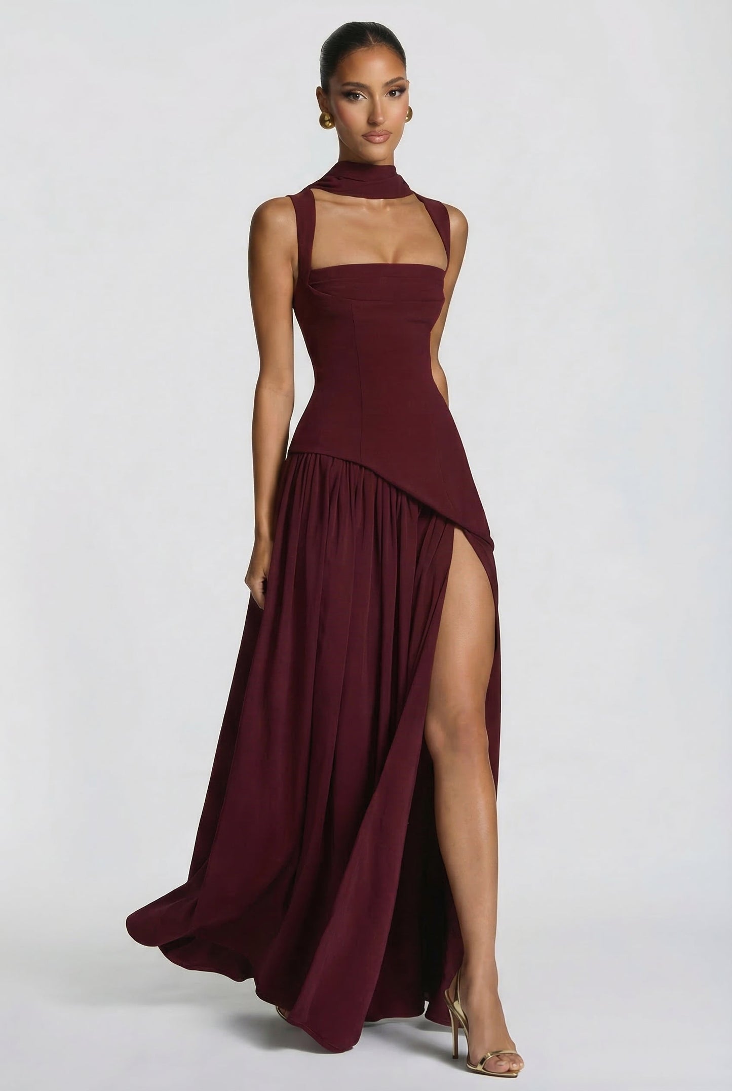 Vestido Largo Abierto