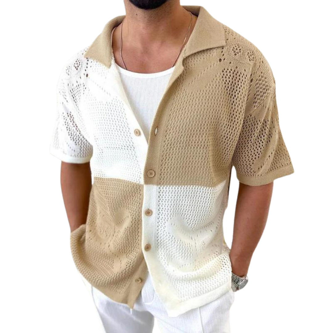 Camisa de Punto Malla Cascade