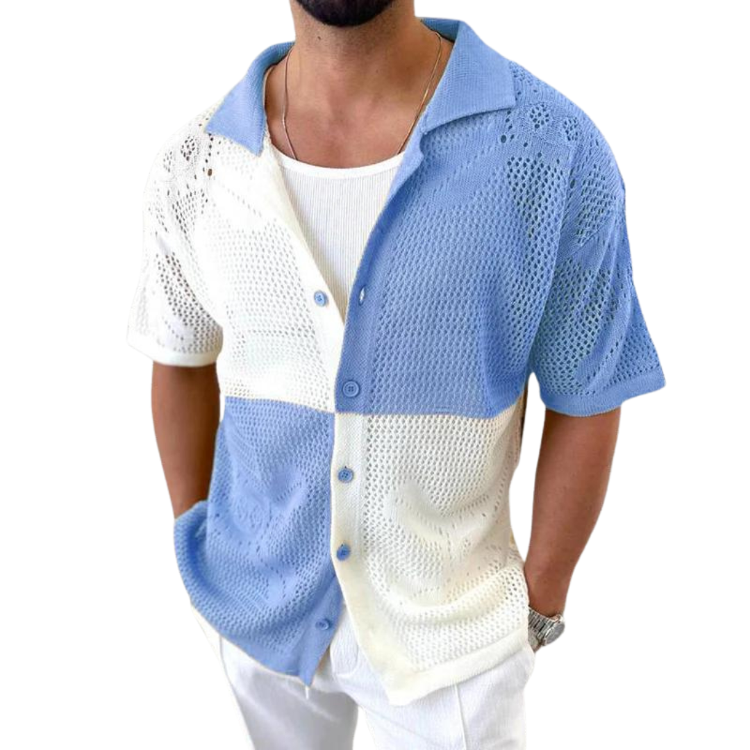 Camisa de Punto Malla Cascade