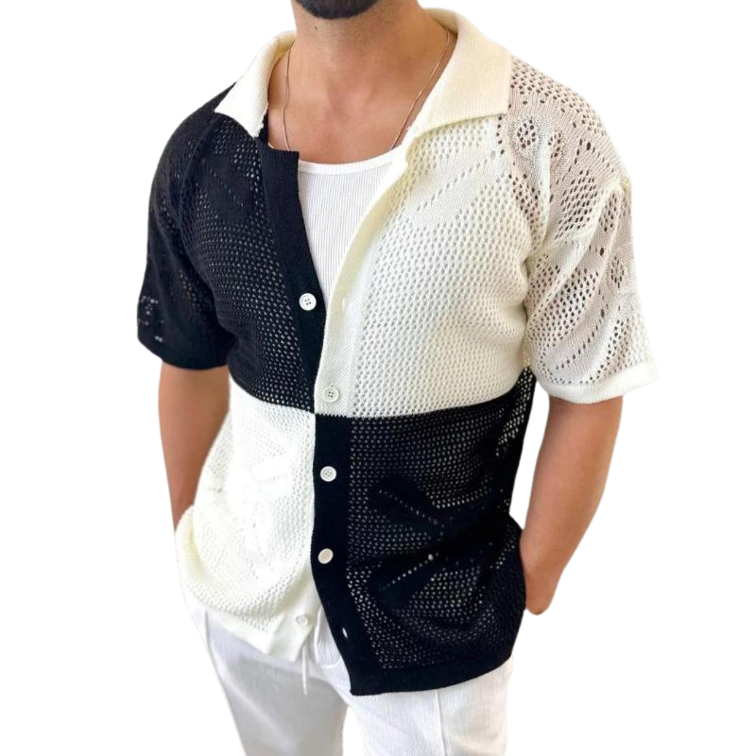 Camisa de Punto Malla Cascade