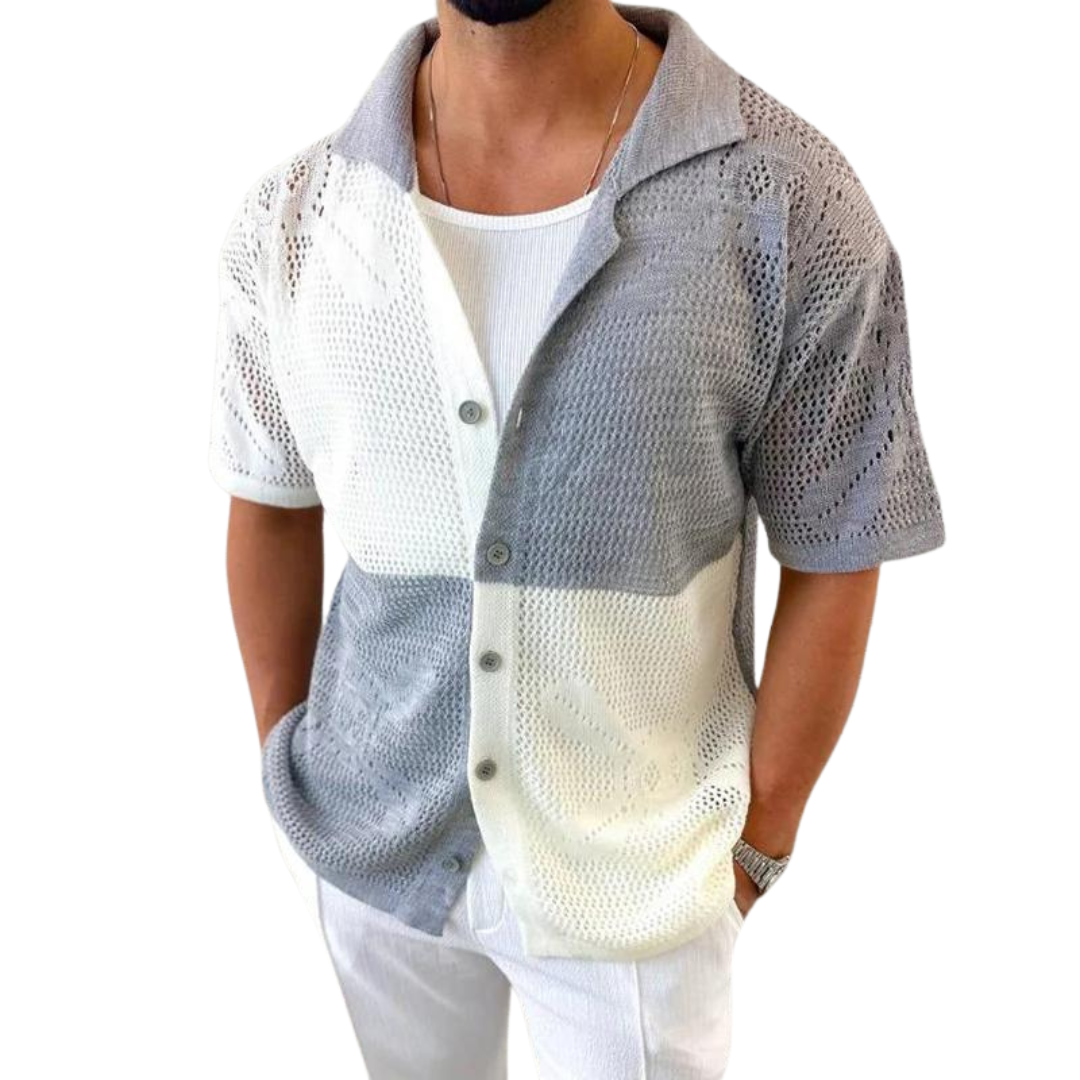 Camisa de Punto Malla Cascade