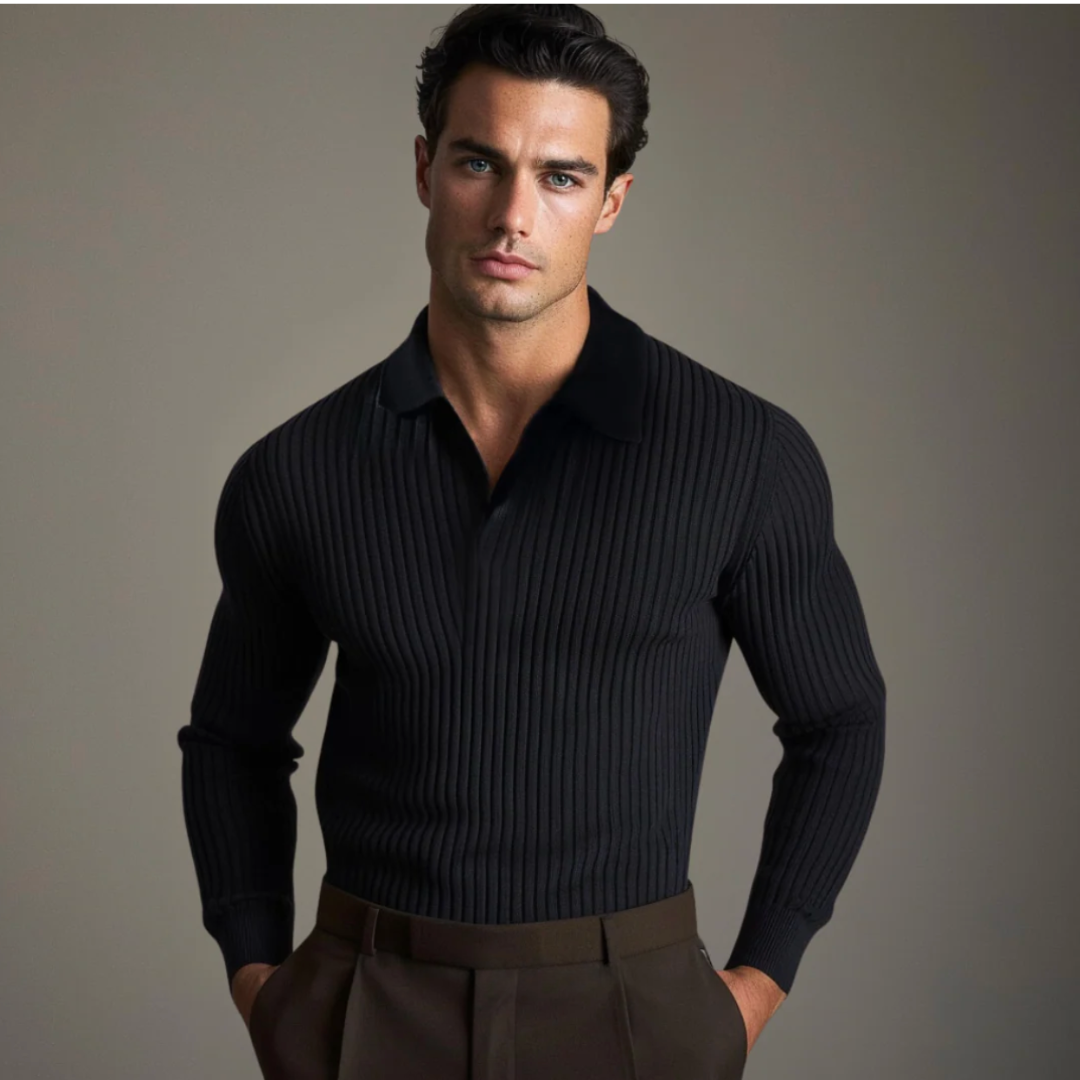 Camisa de Cuello Abierto