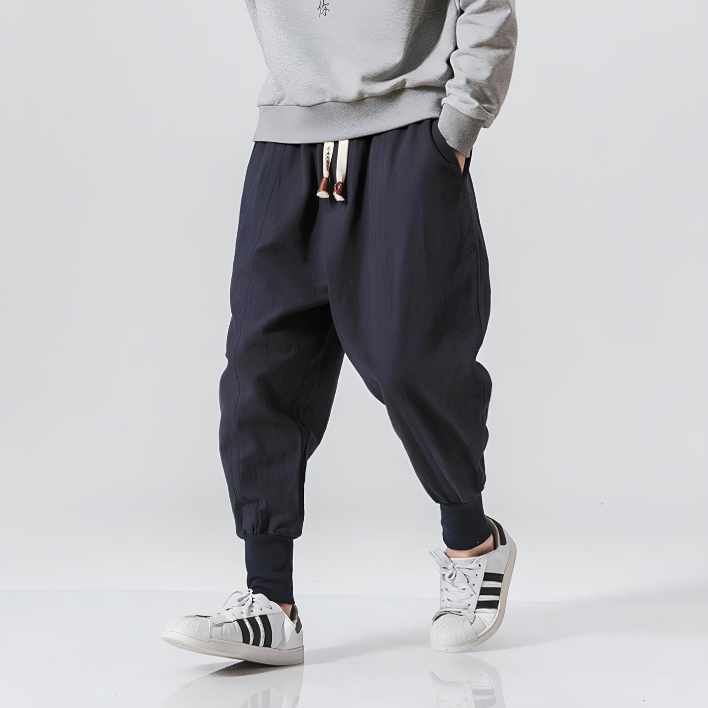 Pantalón harem confort style japonés