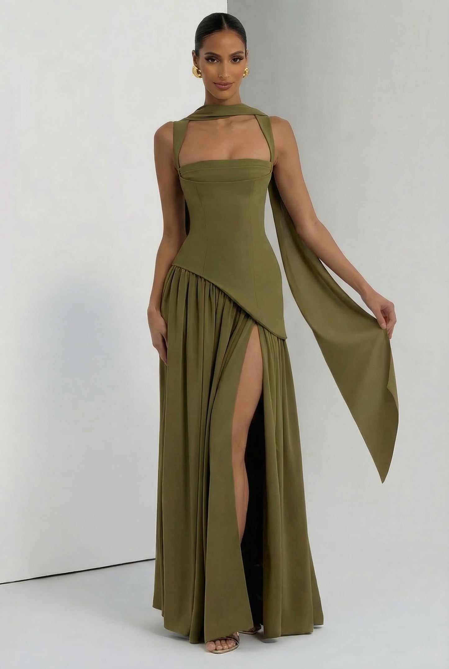 Vestido Largo Abierto