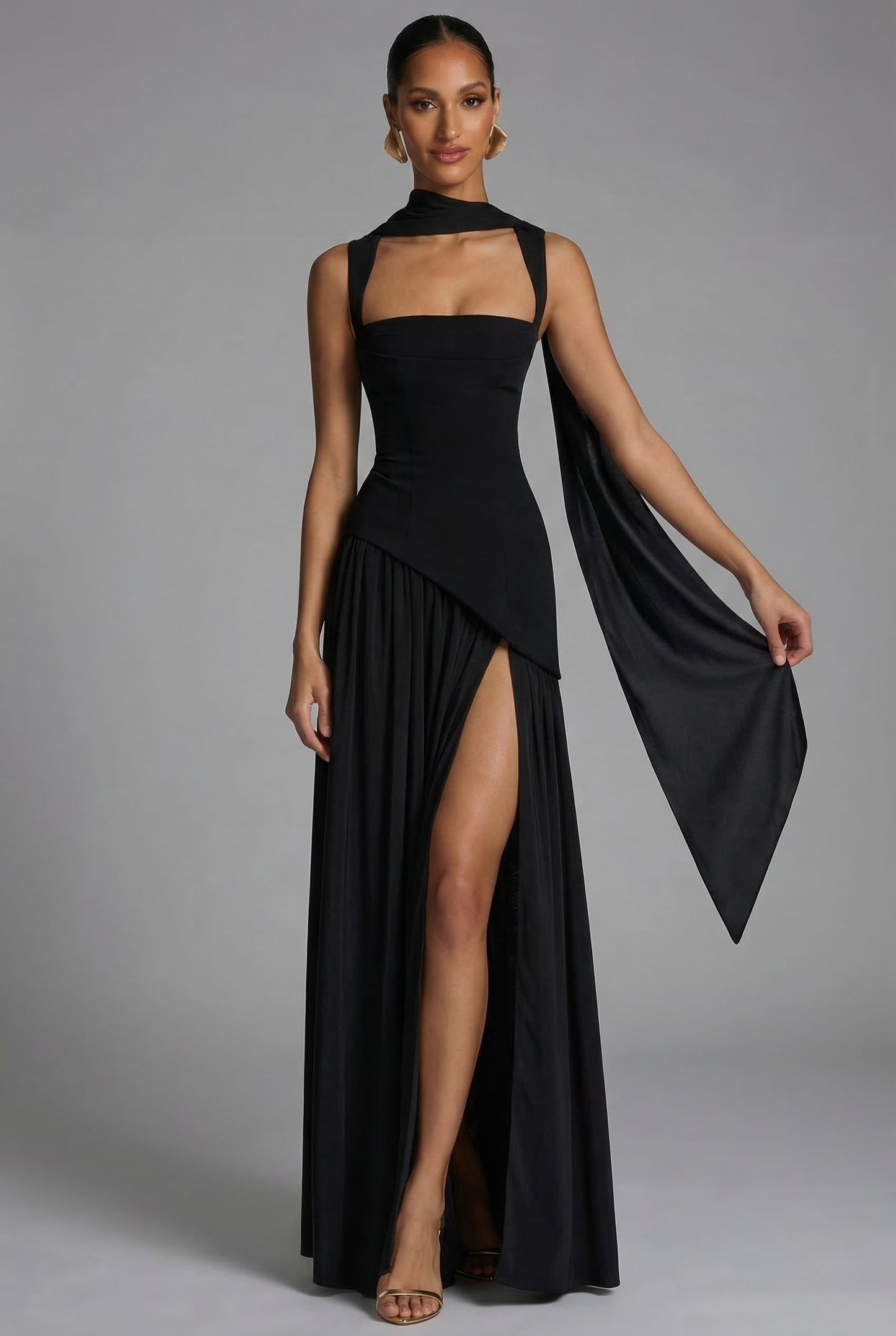Vestido Largo Abierto