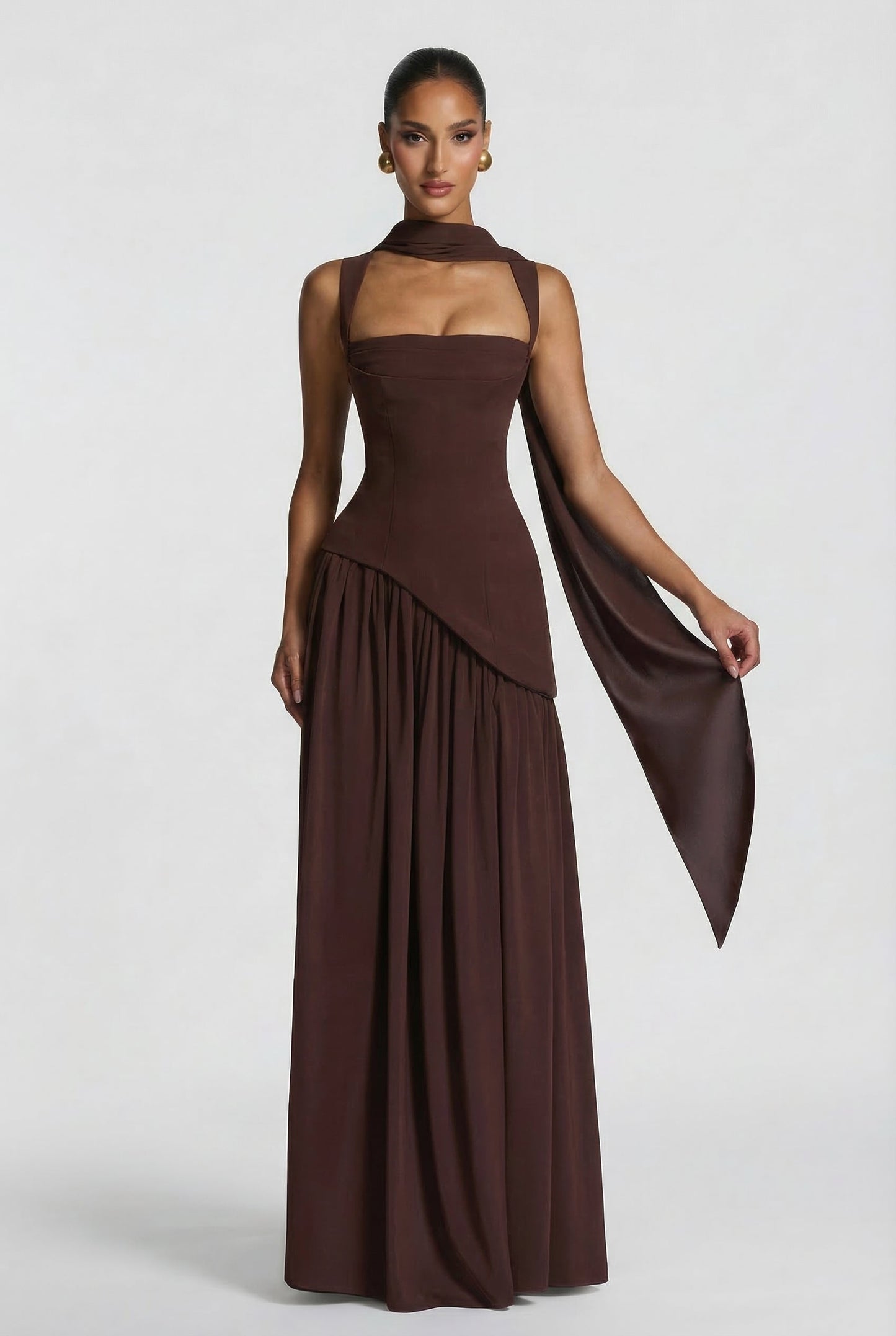 Vestido Largo Abierto