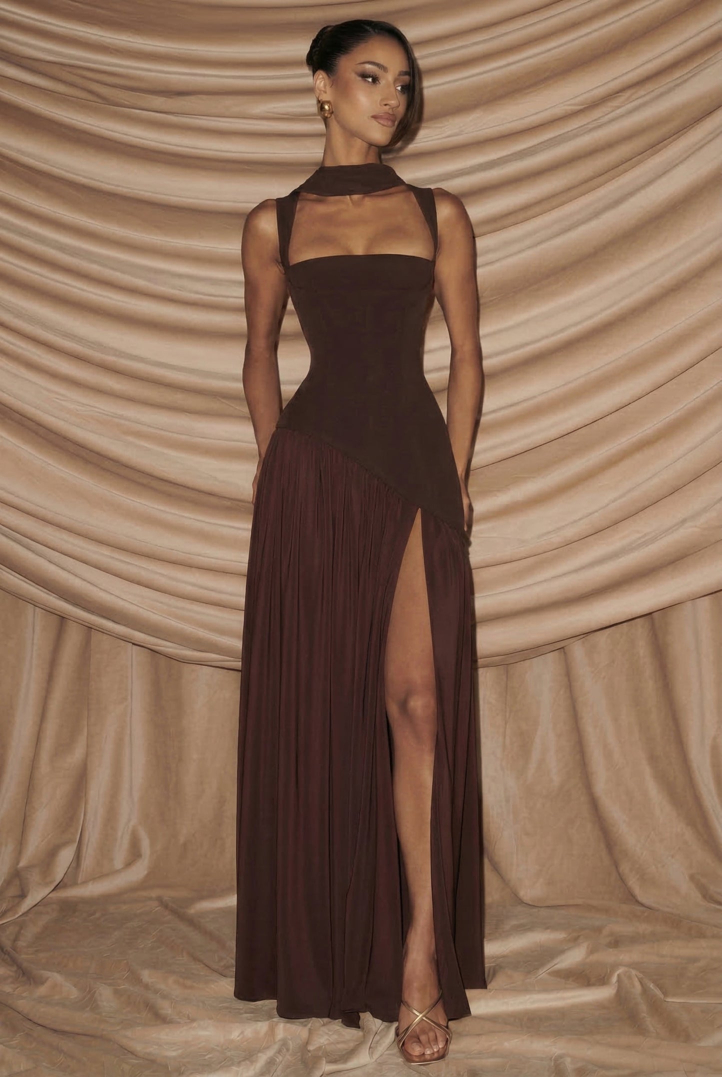 Vestido Largo Abierto