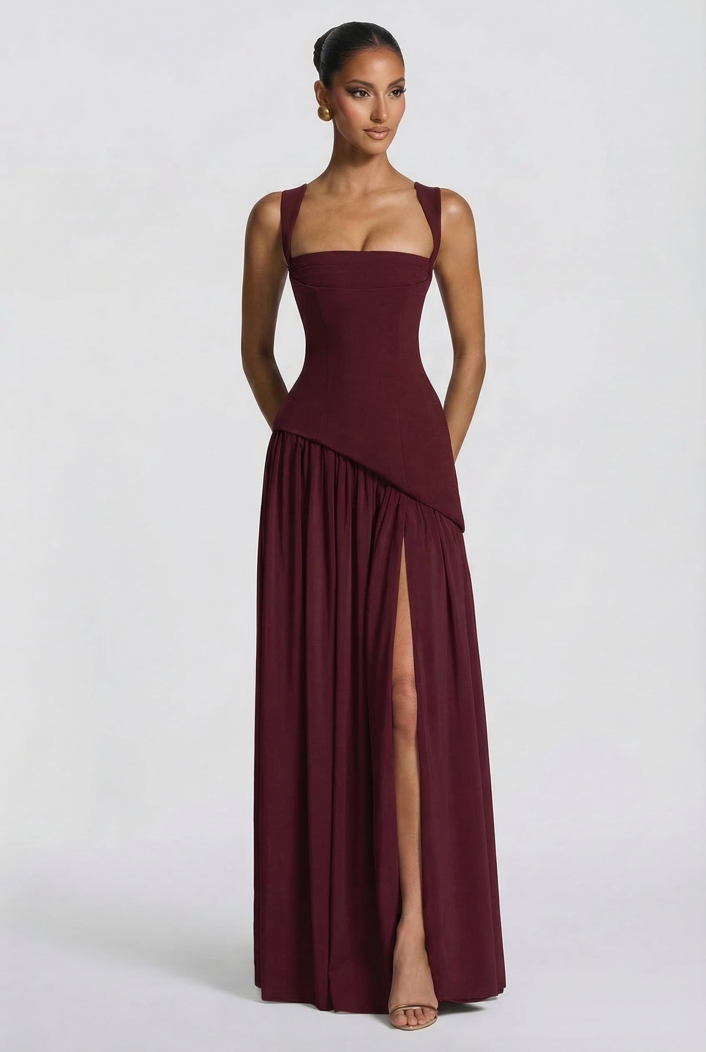 Vestido Largo Abierto